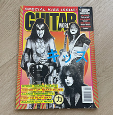 Guitar World Magazine Sept 1996 KISS Special Issue Gene Simmons Paul Stanley picture