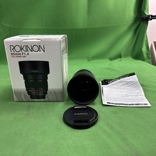 Rokinon 85mm F1.4 Full Frame Lens New Open Box (e9) picture