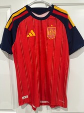 Adidas Spain 2026 Home Authentic Jersey Red JN4366 Size XL Brand new w/ tag picture