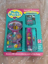 VTG Polly Pocket Special Treasures Deluxe Gift Set Sealed Bluebird Horse DS29 picture