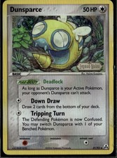 Dunsparce Uncommon Legend Maker 31/92 Colorless Reverse Holo Pokemon Card picture