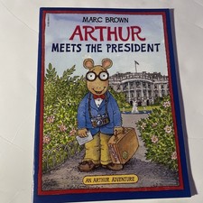 Arthur Meets the President by Marc Brown Paperback picture