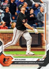 Pete Alonso 300th Career HR Topps NOW Presale Orioles New York Mets picture