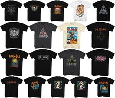Pre-Sell Def Leppard Rock Music Licensed T-shirt #2 picture