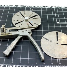 Vintage Curtis Industries Model 14 Indexing Punch Pliers Tool USA picture