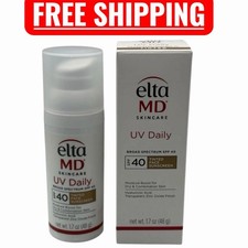 Elta MD UV Daily TINTED Broad Spectrum SPF40 1.7floz |Moisture Boost Exp 07/2028 picture