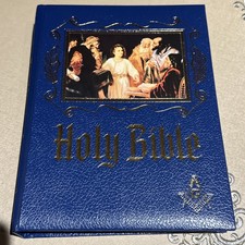 Masonic Holy Bible Heirloom Bible Masonic Edition Hardcover picture