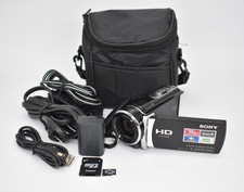 Sony Handycam HDR-CX190 Black Digital Video Camcorder 30x Zoom 5.3MP - TESTED picture