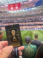 FIFA Official World Cup 2026 Fan ID Pass Card Lanyard Spain Austria LA Sofi picture