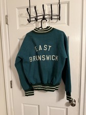 Vintage 1960s East Brunswick NJ Wool Varsity Jacket picture