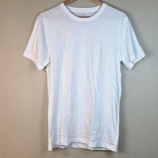 NWOT J. Crew Men’s White Undershirt Crewneck T Shirt Small 100% Cotton Unisex picture