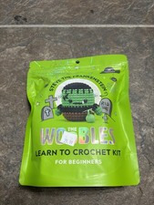 THE WOOBLES ~ STEVE the Frankenstein ~ Complete Learn to Crochet Kit ~ NEW picture