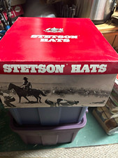 Stetson 4X Beaver Felt Western Hat Brown - Western Hat in Box picture