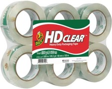 Duck HD Clear Packaging Tape - 1.88