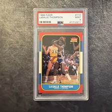 1986-87 Fleer LaSalle Thompson #110 PSA 9 picture