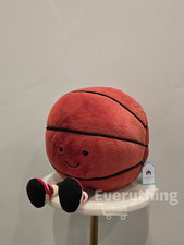 Jellycat Amuseables Basketball Sports Plush Doll Birthday Gift NWT and DUST BAG picture