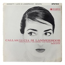 CALLAS SERAFIN Lucia Di Lammermoor LP COLUMBIA SAX 2317 ONLY  B/S ED1 1959 picture