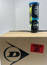 Dunlop Atp Champ High Altitude Tennis Balls Yellow 24 Cans 72 Balls picture