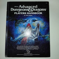 TSR AD&D Player's Handbook Orange Spine, 14th Printing 1988 Dungeons & Dragons picture