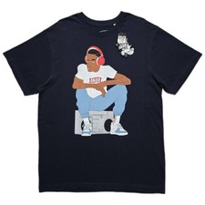 NEW Authentic Akoo King Of Oneself Graphic T-shirt Mens XL Black NWT picture