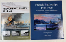 French BBs: French Battleships 1914-45 & French Battleships 1933-1970 (2 books) picture