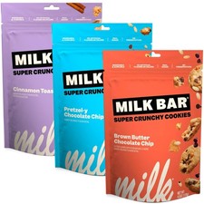 Milk Bar Super Crunchy Cookies – Pretzel, Brown Butter 4.5 Ounce (Pack of 3) picture