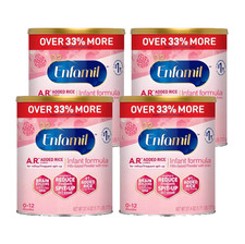 Enfamil A.R. Infant Formula 27.4 oz X 4 Cans Powder EXP 8/01/2027 BIG CANS picture
