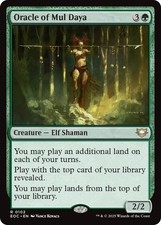 MTG EOC R Oracle of Mul Daya #102 NM picture