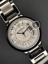 Cartier Ballon Bleu Silver Dial on Bracelet W6920046 Complete picture