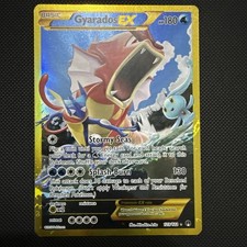 2016 Pokemon XY Breakpoint Gyarados EX 123/122 Secret Rare Gold Full Art... picture