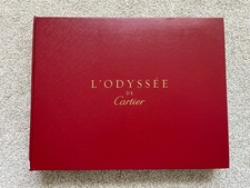 Cartier L’Odyssée de Cartier Red Hardcover Book Maison Archive Collector Rare picture
