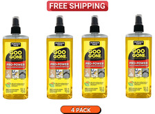 Goo Gone Pro Power Cleaner Spray 16 oz 4 Pack Glue Adhesive Remover picture