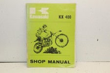 Vintage 1975 Kawasaki KX400 Shop Manual KX 400 Motocross picture
