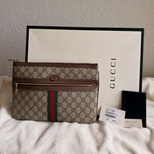 Authentic Gucci Ophidia GG Supreme Medium Pouch/Clutch Bag picture