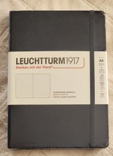 Leuchtturm 1917 Hardcover Dot Grid Notebook in Navy Blue - A5 - NEW SEALED picture