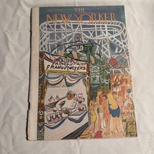 Vintage THE NEW YORKER Magazine July 3 1948 Ludwig Bemelmans Coney Island Cover picture