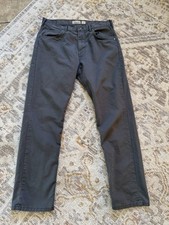 Patagonia Men's Performance Twill Straight Jeans 34X30 Gray Organic Cotton picture