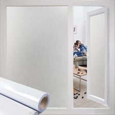 rabbitgoo Frosted Window Film Privacy Static Cling Frosted Opaque Pure White picture
