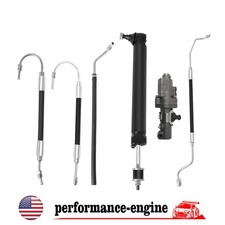 POWER STEERING VALVE CYLINDER RAM HOSE KIT FOR 1963-1979 CORVETTE NO CORES C2 C3 picture