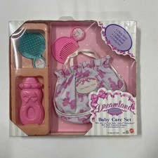 Vtg 1994 Mattel Dreamland Baby Care Set Doll Accessories NIB Rare Nanny Annie picture