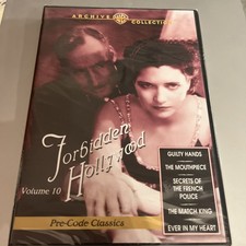 Forbidden Hollywood Collection: Volume 10 (DVD) Pre Code Classics NEW SEALED picture
