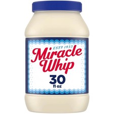 Miracle Whip Mayo-like Dressing, for a Keto and Low Carb Lifestyle, 30 fl oz Jar picture