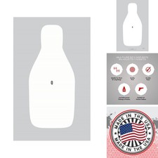 CHLTargets Official FBI-Q Shooting Target, Center Mass Silhouette, 20