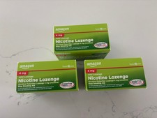 Amazon Basic Care Nicotine Mini Lozenge Mint 4mg 3 Count 648 Total lozenges  picture