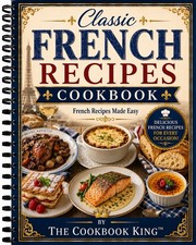 Cookbook Classic French Recipes Cookbook  + Vacation Certificate w/ cook book picture