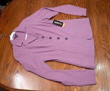 Kerrits NEW Stretch Competitor Koat tech coat jacket Purple Plumeria medium picture