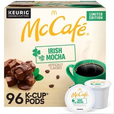 McCafe Irish Mocha, Keurig Single Serve K-Cup Pods, Flavored Coffee, 96 Count picture