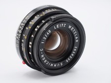 LEICA SUMMICRON - C 40mm f2 M Mount LEITZ WETZLAR picture