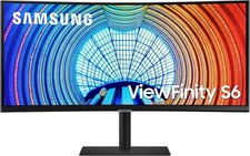 SAMSUNG Viewfinity S65UA Series 34-Inch Ultrawide QHD Curved Monitor LS34A654UBN picture