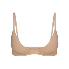 Skims Fits Everybody Scoop Plunge Bra - Clay Biege - NWT - 36C picture